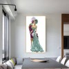 Dress Lady- Full Round Diamond Painting