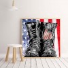 America shoes - Full Round Diamond Painting(30*30cm)