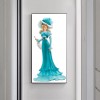 Dress Lady- Full Round Diamond Painting
