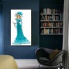 Dress Lady- Full Round Diamond Painting
