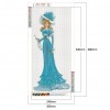 Dress Lady- Full Round Diamond Painting