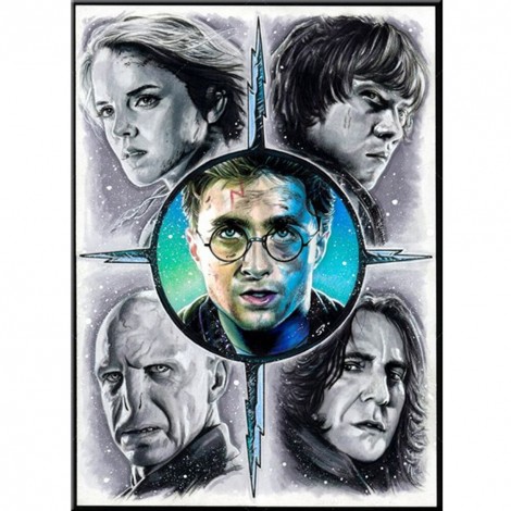 Harry Potter - Full Round Diamond Painting