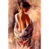 Charming Woman- Full Round Diamond Painting