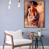 Charming Woman- Full Round Diamond Painting