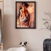 Charming Woman- Full Round Diamond Painting