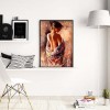 Charming Woman- Full Round Diamond Painting
