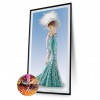 Dress Lady- Full Round Diamond Painting