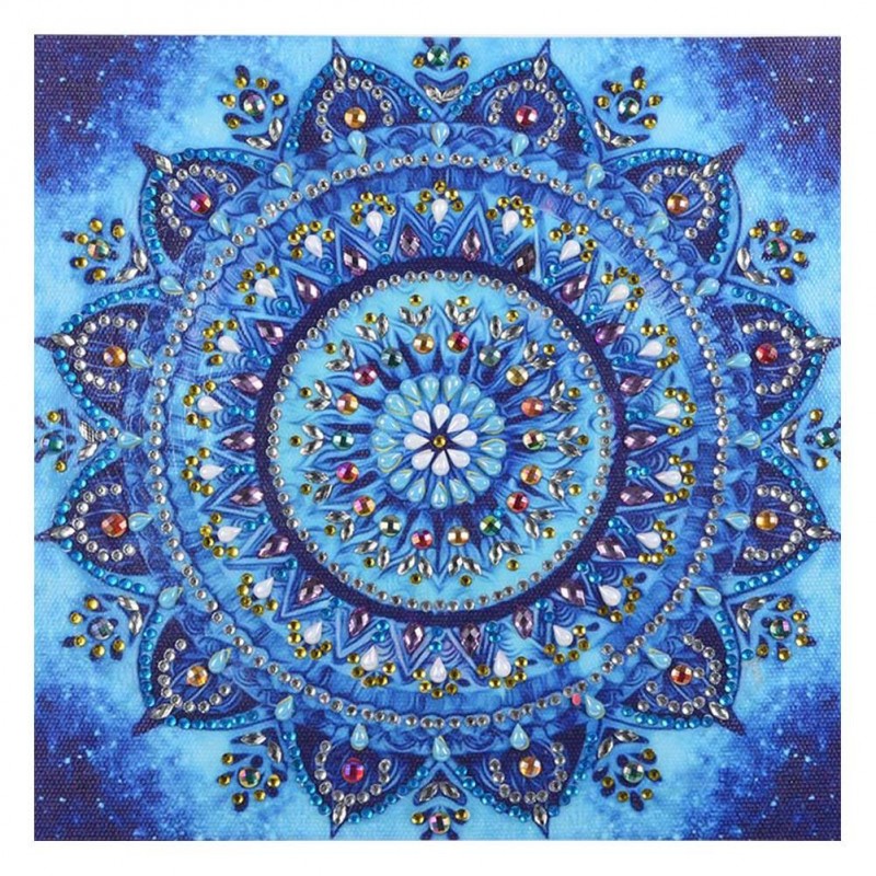 Blue Mandala Element...