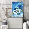 Two Snowman - Full Round Diamond Painting