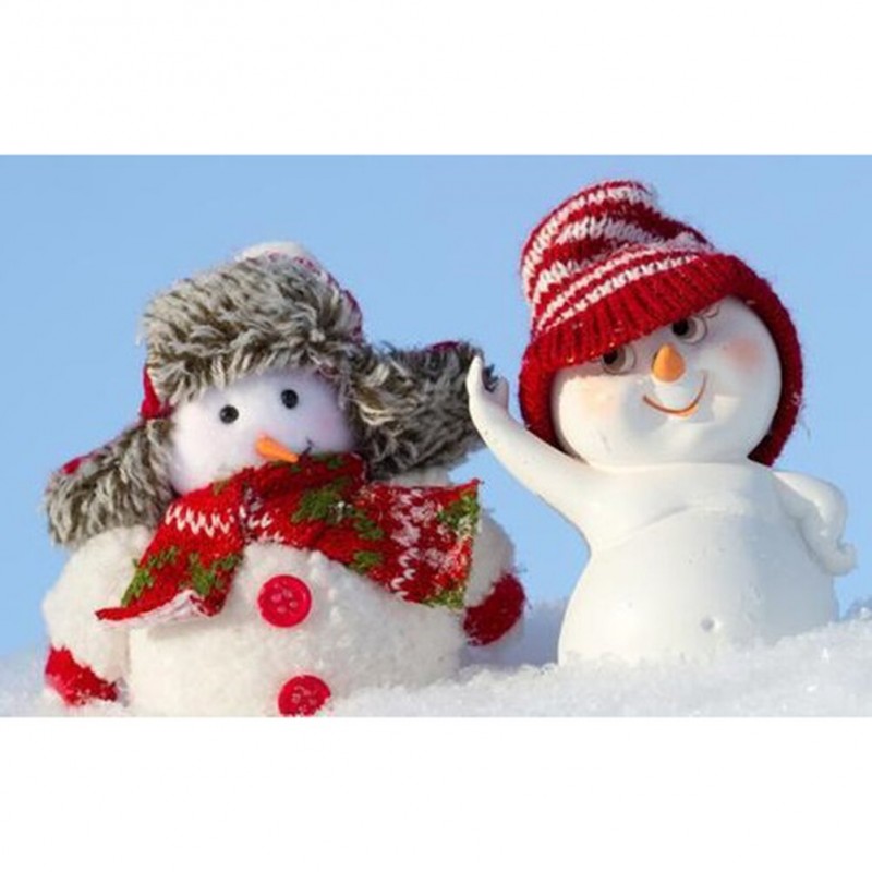 Snowman- Full Round ...