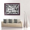 Letter Dog Paw - Partial Round Diamond Painting