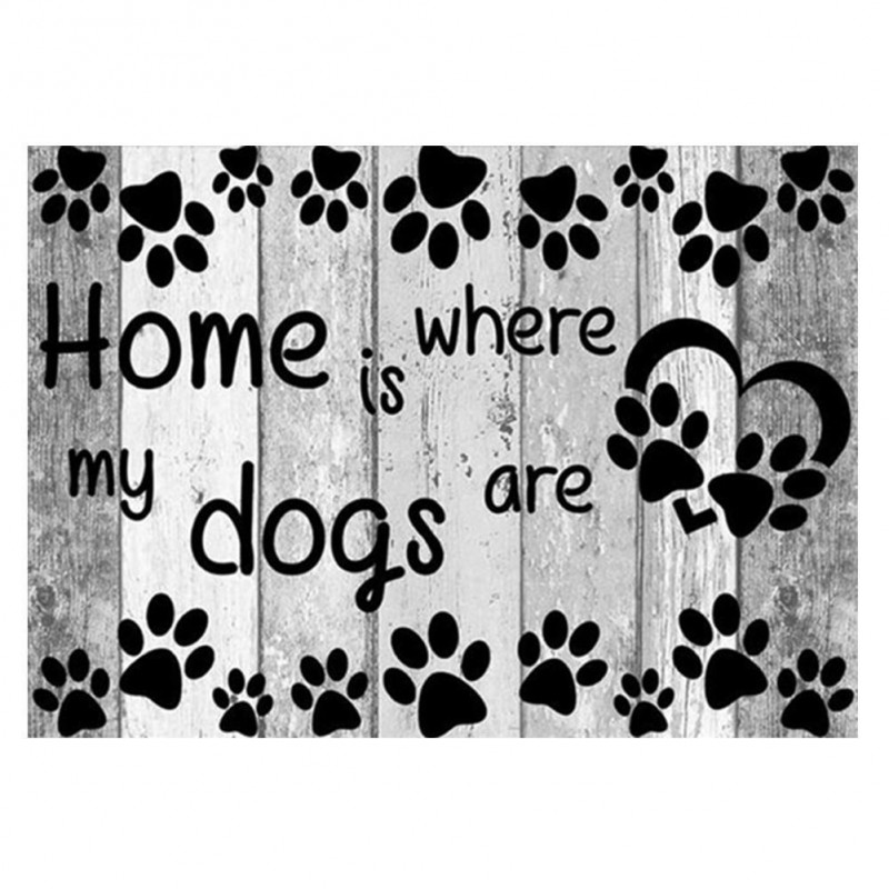 Letter Dog Paw - Par...