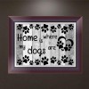 Letter Dog Paw - Partial Round Diamond Painting