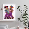 Clowns - Full Round Diamond Painting