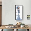 Dress Lady- Full Round Diamond Painting