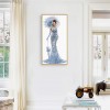 Dress Lady- Full Round Diamond Painting