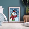 Snowman - Full Round Diamond Painting