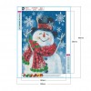 Snowman - Full Round Diamond Painting