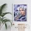 Beauty Tiger- Full Round Diamond Painting