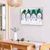 Christmas  Snowman- Full Round Diamond Painting