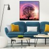 Tree Moon - Full Round Diamond Painting