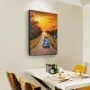 Driving Car - Full Round Diamond Painting