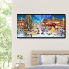 Christmas Park - Full Round Diamond Painting(100*50cm)