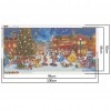 Christmas Park - Full Round Diamond Painting(100*50cm)