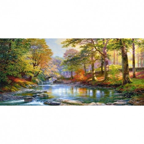 River -Full Round Diamond Painting(80*40cm)