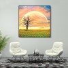 Tree Moon - Full Round Diamond Painting