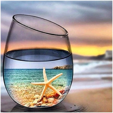 Cup View - Full Round Diamond Painting