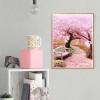 Pink Tree - Full Round Diamond Painting