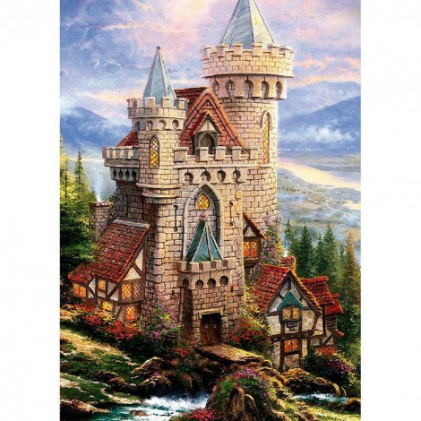 Castle - Full Round Diamond Painting