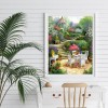 Quiet Garden - Full Square Diamond Painting(40x50cm)