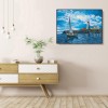 Sailboat - Full Round Diamond Painting