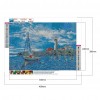 Sailboat - Full Round Diamond Painting