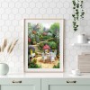 Quiet Garden - Full Square Diamond Painting(40x50cm)