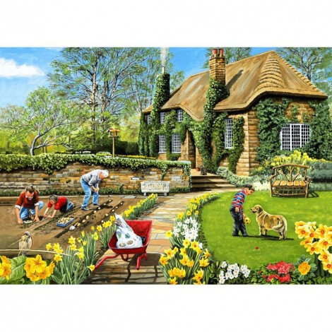 Fulfilling Life - Full Round Diamond Painting