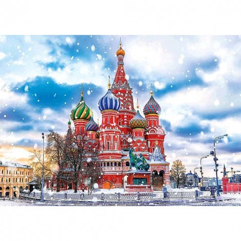 Castle  - Full Round Diamond Painting