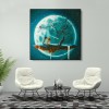Tree Moon - Full Round Diamond Painting