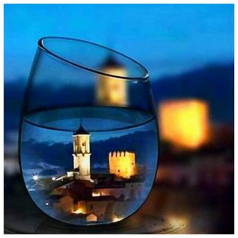 Cup View - Full Round Diamond Painting
