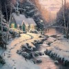 Snow Scene - Full Round Diamond Painting