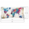 World Map - Full Round Diamond Painting(80*40cm)