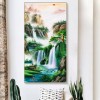 Waterfall - Full Round Diamond Painting(85*45cm)