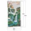 Waterfall - Full Round Diamond Painting(85*45cm)