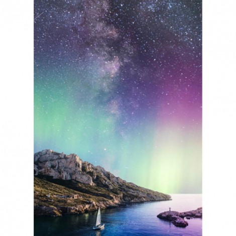 Starry Sky - Full Round Diamond Painting