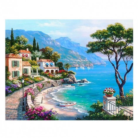 Love Sea - Full Square Diamond Painting(25*30cm)