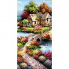 Village - Full Round Diamond Painting(85*45cm)