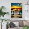 Sunset Bridge - Full Round Diamond Painting