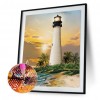 Lighthouse - Full Round Diamond Painting